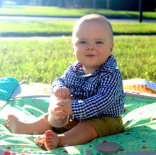 Load image into Gallery viewer, Baby Food Storage Stackable Beige
